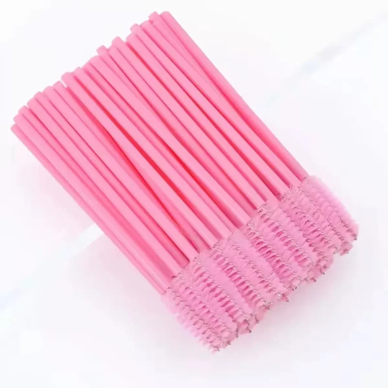 Disposable Eyelash & Eyebrow Brush Set - 50/500 Pcs Makeup Applicators