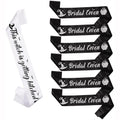 Witch Theme Bachelorette Party Sash Set Halloween Wedding Covent Sashes - 7 Pcs