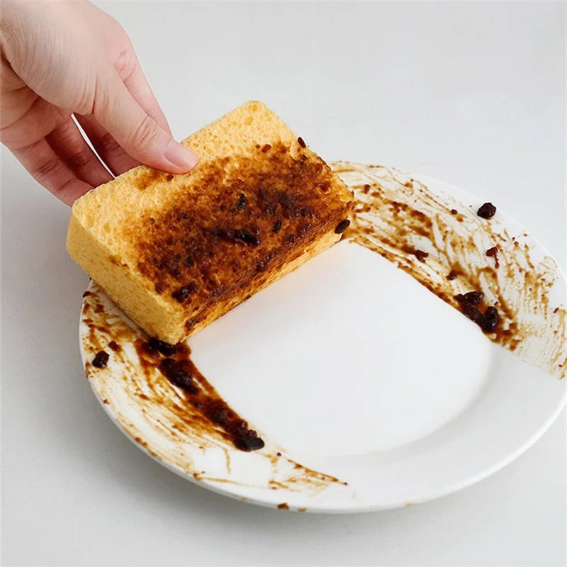 Kitchen Melamine Sponge Eraser for Dishware & Cooktop Cleaning - Multi-Color