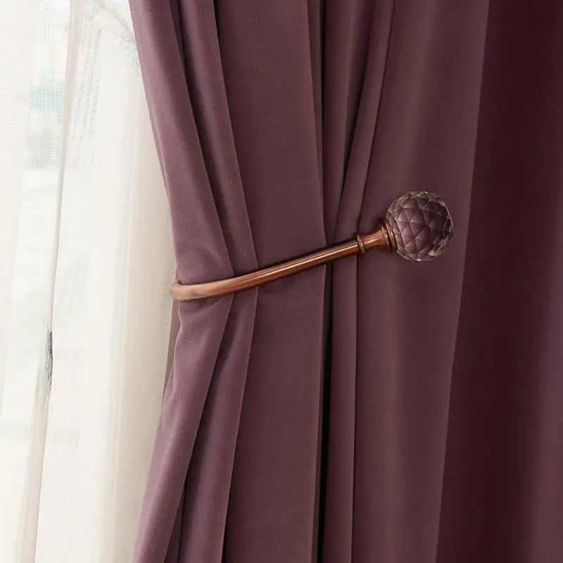 Insulated Velvet Blackout Curtains for Living Room & Bedroom - Custom Size & Colors