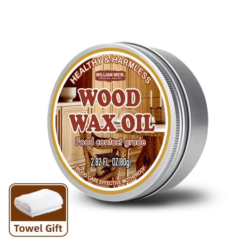 Wood Wax Oil Food Grade Beeswax Furniture Polish & Maintenance