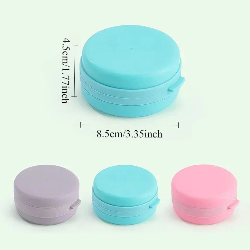 Silicone Body Scrubber Back Massage Brush with Hanging Rope - Spa & Shower Exfoliator