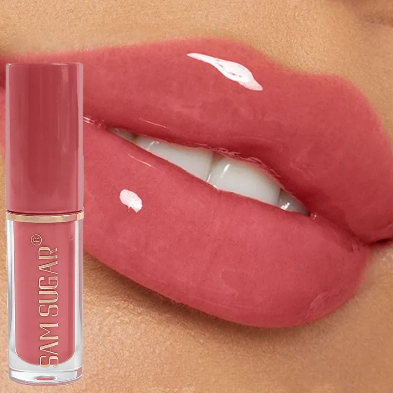 Long Lasting Lip Gloss Oil - Moisturizing Lip Tint for Fade & Lip Lines