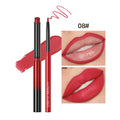 Waterproof Long Lasting Lipstick and Lip Liner Set - Matte, Nude & Red Shades