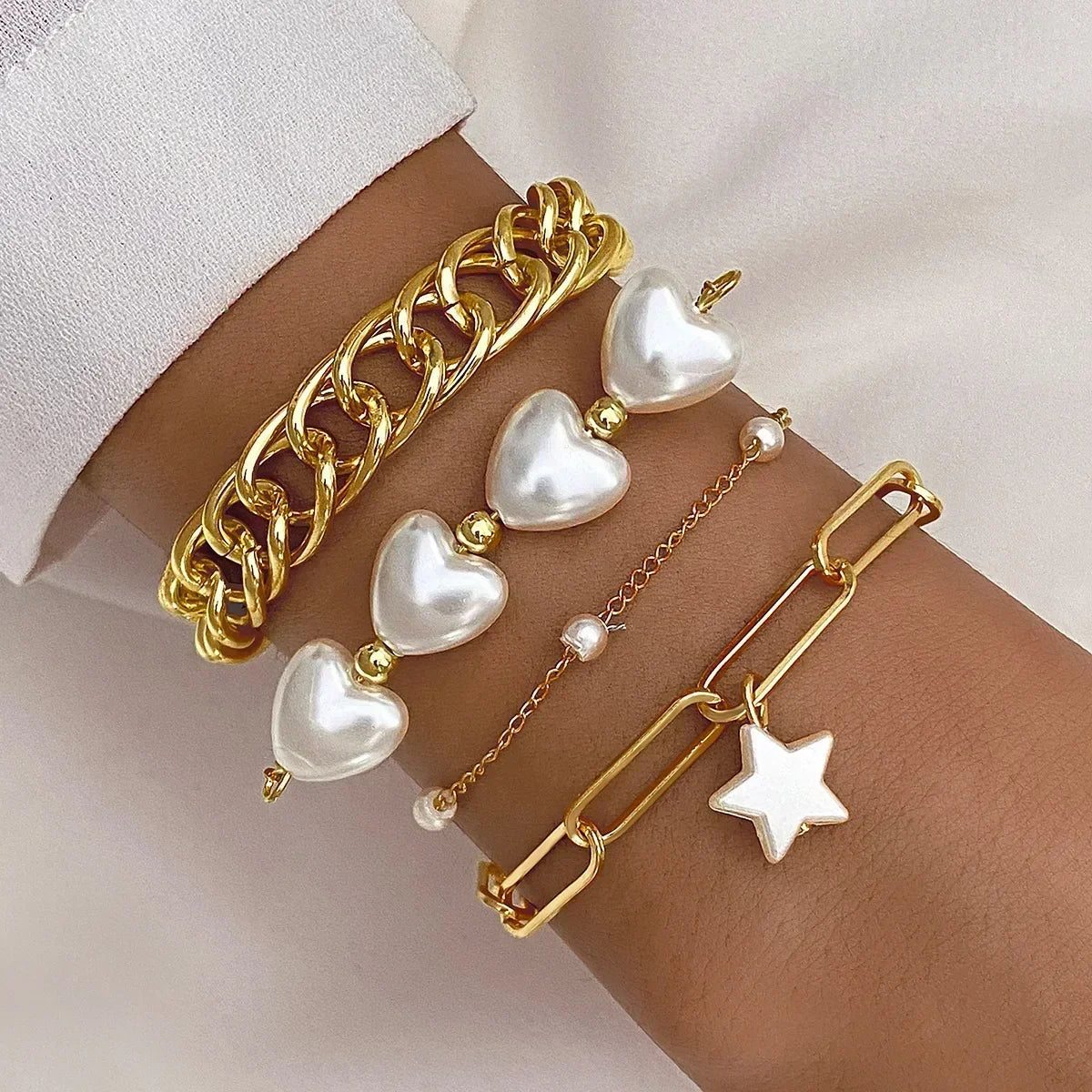 Adjustable Water Drop Metal Bangle for Women - Daily Wear Jewelry