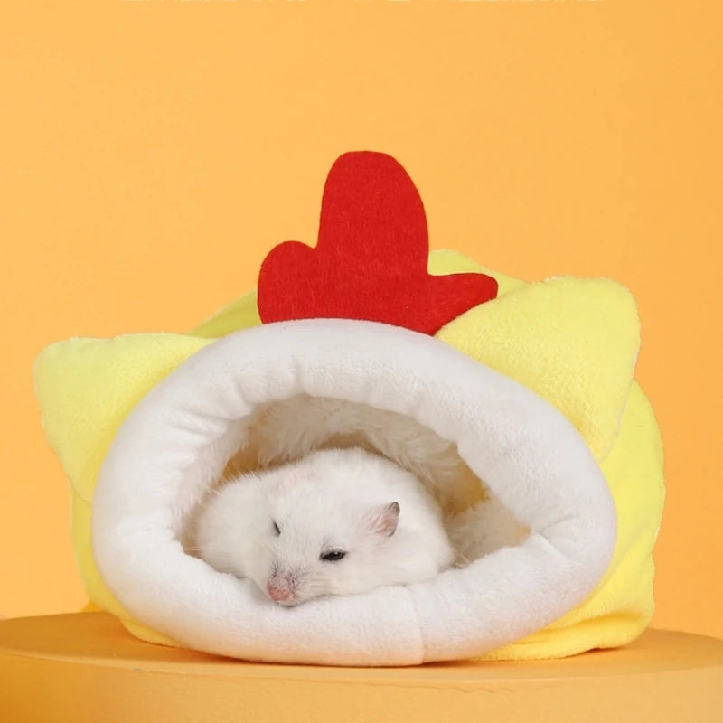 Winter Warm Small Pet Bed for Hamsters Guinea Pigs Squirrels & Birds