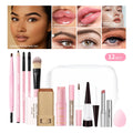 12-Piece Full Face Makeup Set with Concealer, Foundation, Blush, Lipstick & Eyebrow Pencils