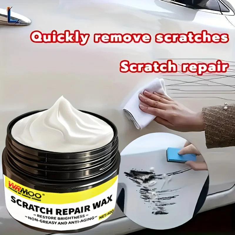 Car Scratch Repair Cream - No-Paint Scratch Remover & Polish for Vehicles