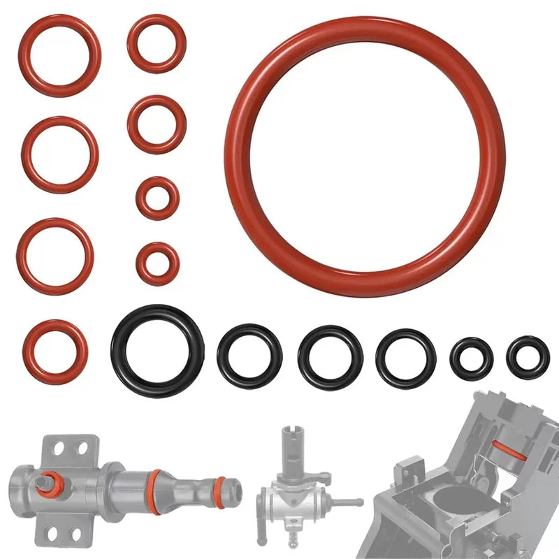 15pcs O-Ring Seal Kit for Saeco Gaggia Spidem Coffee Machines Replacement Parts