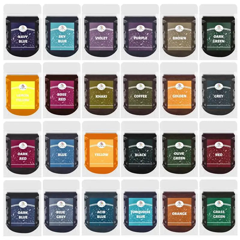 Fabric Dye Powder for Textile & Garment Tie Dyeing - 10g Multifunctional Pigment for Cotton, Nylon & Old Clothes Refurbishment