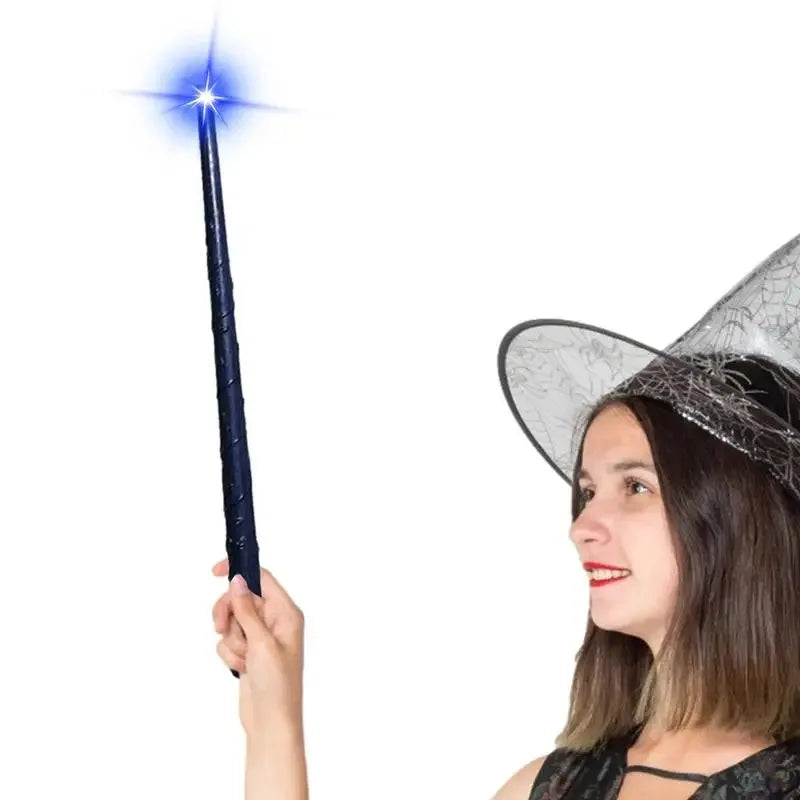 Children's Light-Up Wizard Wand - Halloween Party Costume Accessory