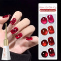 Pink Cat Eye Gel Nail Polish Set UV Semi-Permanent Varnish for Professionals