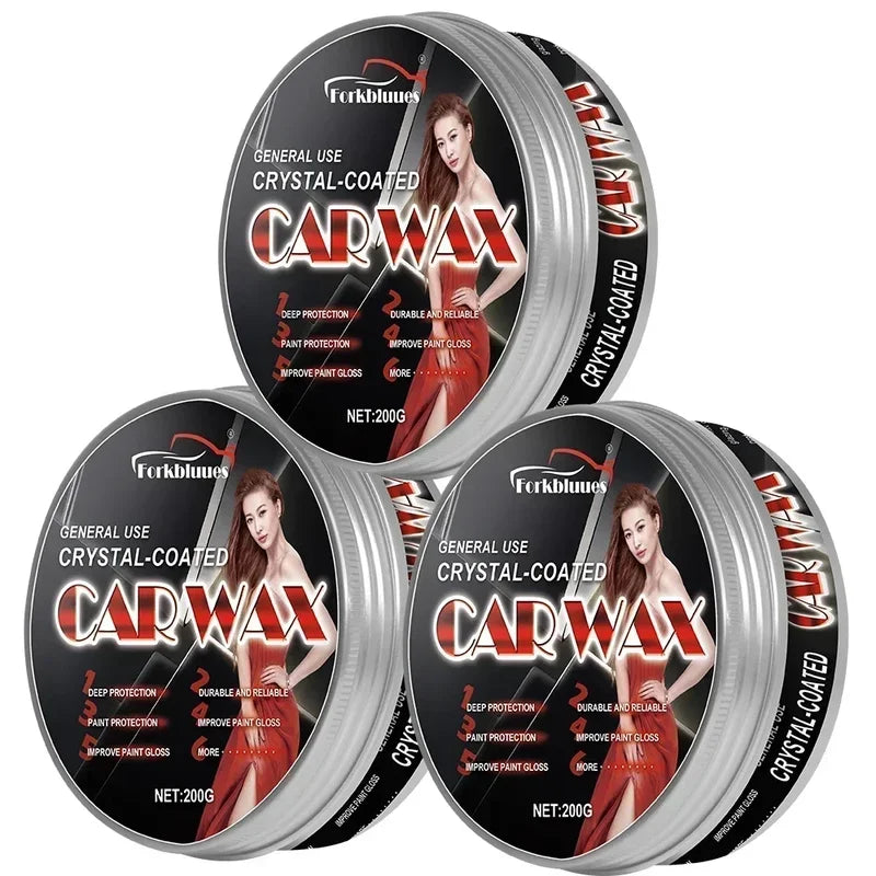 Premium Carnauba Wax for Auto Paint Protection and Shine - Easy Application, Long Lasting