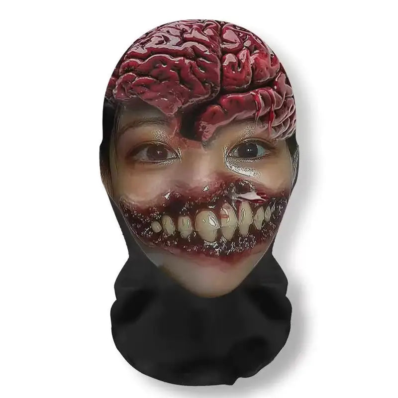 Halloween Cosplay Headgear Wig Mask Party Prop Costume Accessory