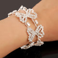 Luxury Crystal Zirconia Bracelet for Women Wedding Jewelry Gift
