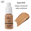 Full-Coverage Matte Liquid Foundation Waterproof Long-Lasting Face Makeup