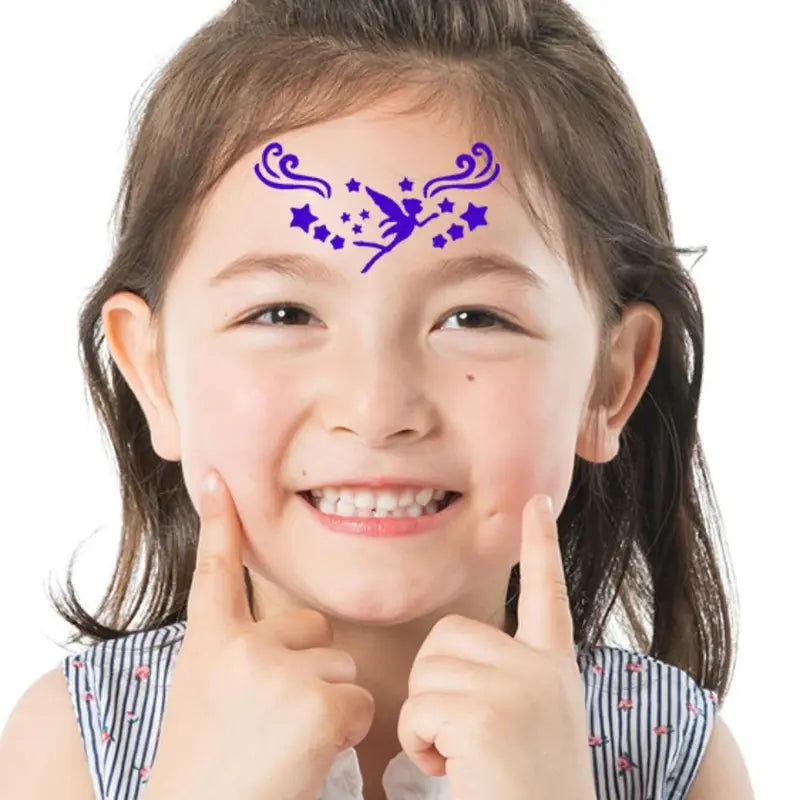 Reusable Face & Body Painting Templates Set for Creative Body Art - 10PCS