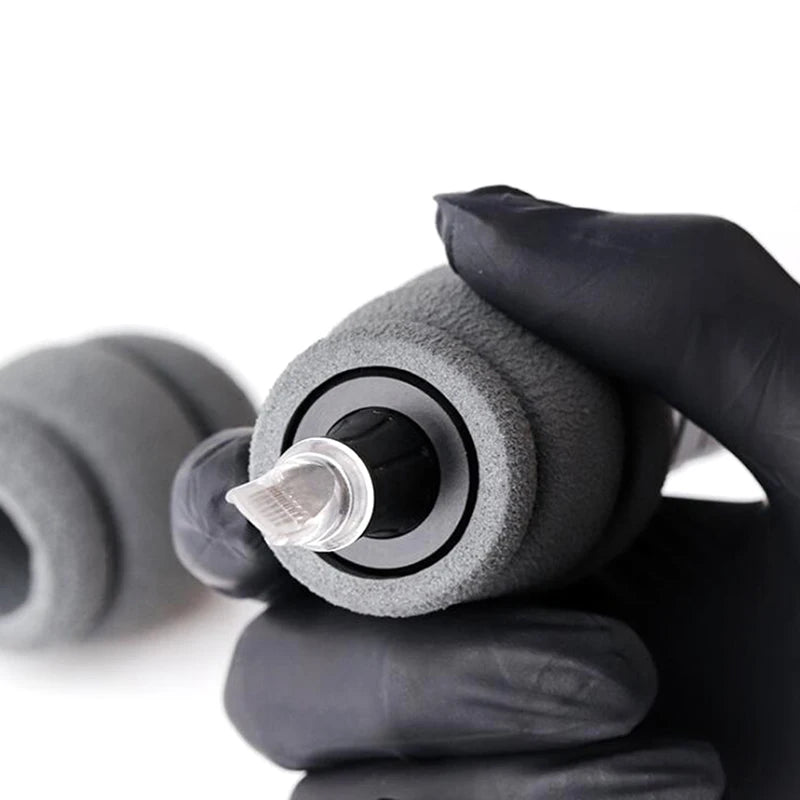 Tattoo Grip Cover Memory Foam 31/41mm Vibration Absorption Accessory