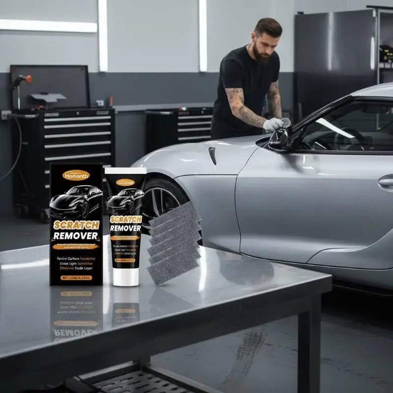 Car Paint Repair & Scratch Remover Kit - Quick Surface Restoration
