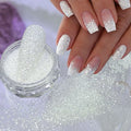 Reflective Nail Glitter Powder - Sparkling Diamond Dust for Nail Art, 0.3g