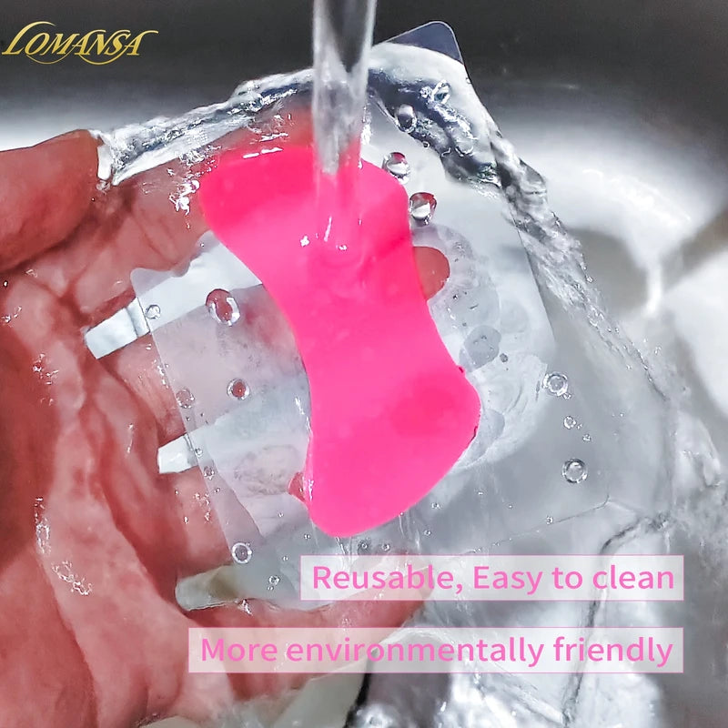 Reusable Silicone Eye Pad Shields for Eyelash Extensions and Makeup