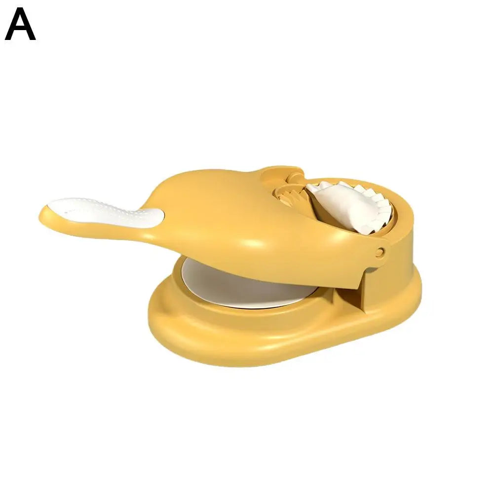 2-in-1 Dumpling Maker Kit - Dough Wrapper Presser for Ravioli & Empanadas