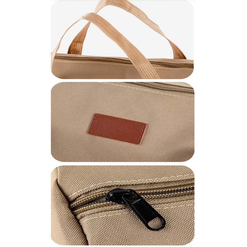 Portable Camping Storage Bag - Oxford Cloth Canopy Pole Pouch for Outdoor Gear