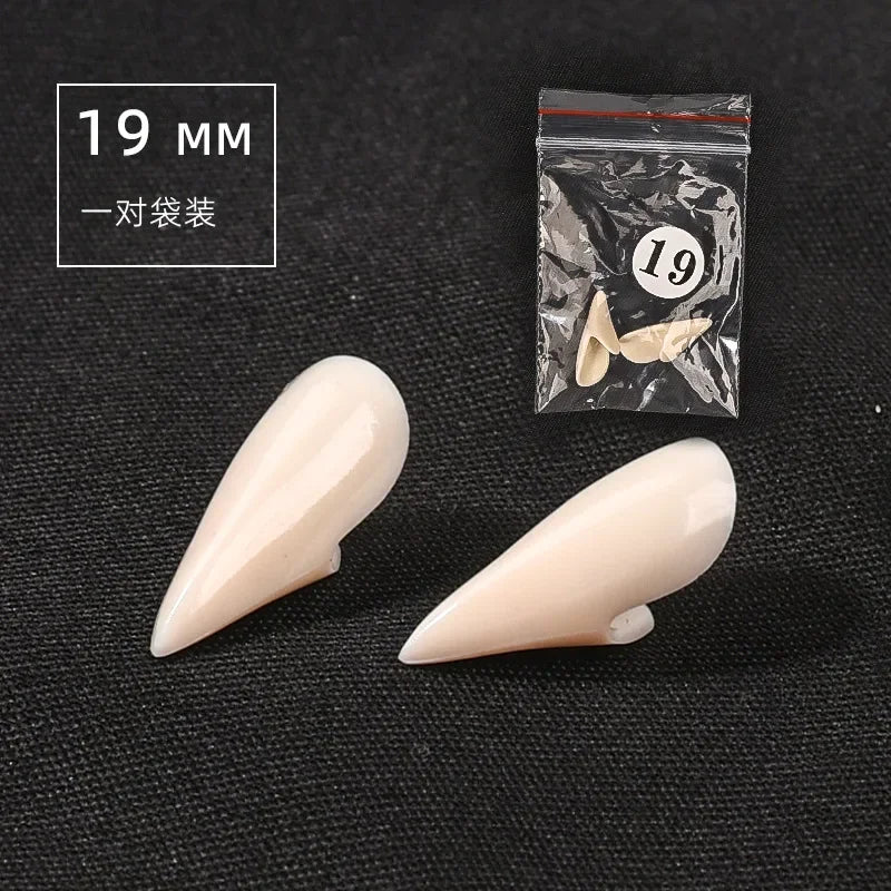 Halloween Vampire Teeth Fangs Prop Set - DIY Costume Cosplay Party Decorations