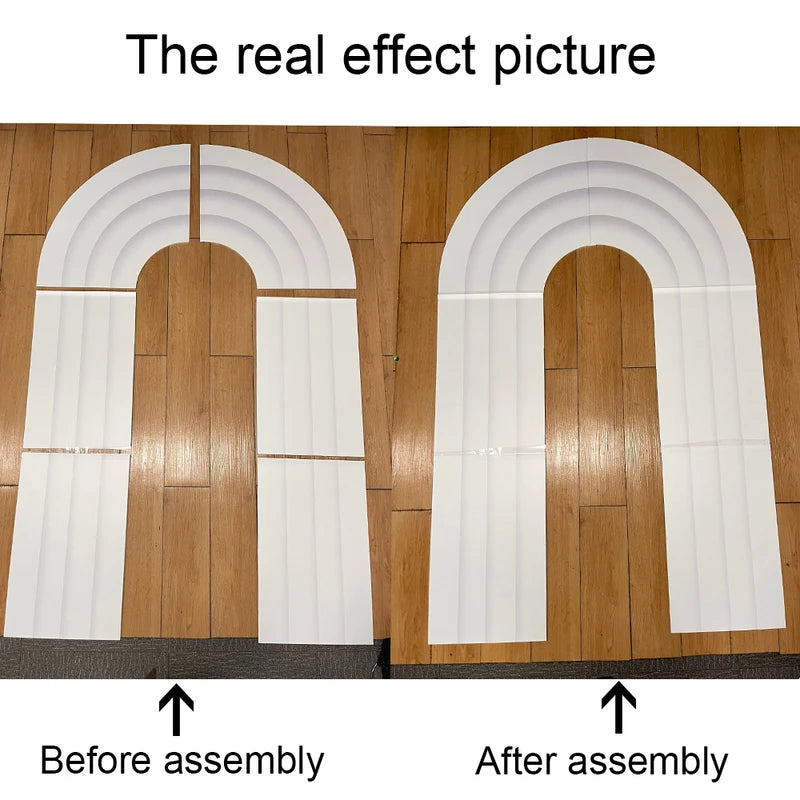 170cm Layered Gradient Backdrop Arch for Bridal, Wedding & Party Decor