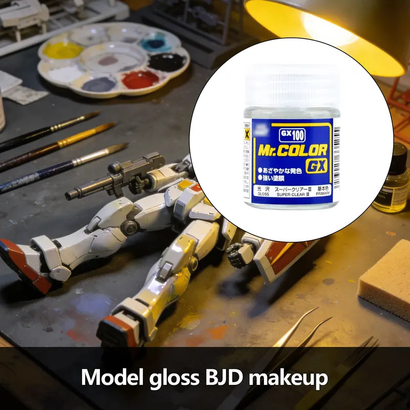 Protective Paint Oil-Based Gloss Matte Finish for Model Making GX100 GX114
