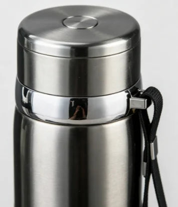 Insulated Double-Walled Stainless Steel Water Bottle - Leak-Proof Vacuum Flask for Coffee & Tea