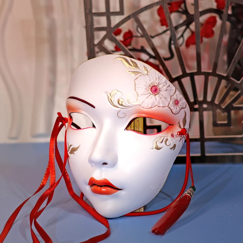 Role Play Mask Decorative Cosplay Mask Halloween Photo Prop Costume Accessory