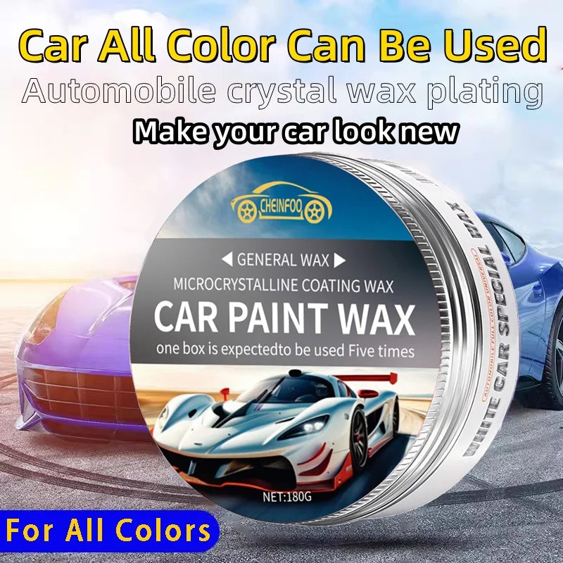 Car Coating Wax Polish for All Colors - Crystal Wax Repair & Protection