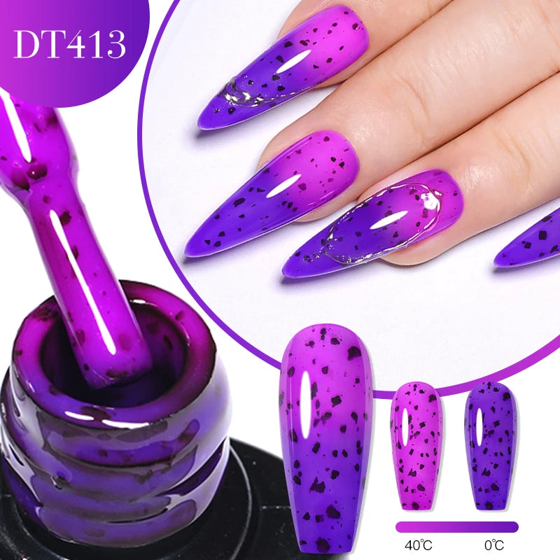 Eggshell Thermal Gel Nail Polish - Temperature Changing Gradient 7ml