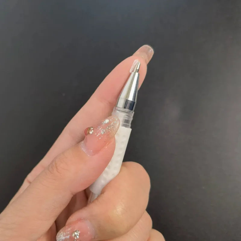 White Surgical Skin Marker Pen for Permanent Makeup Waterproof Brow Tattoo Supplies