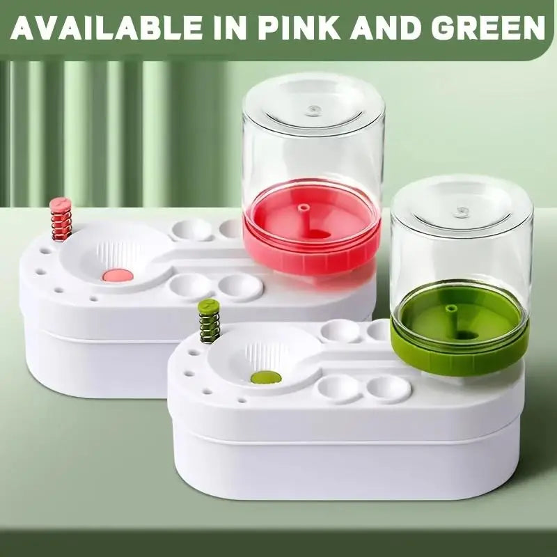 Watercolor Brush Cleaner Rinse Cup with Drain Dispenser - Paint Brush Water Water-Based Cleaner