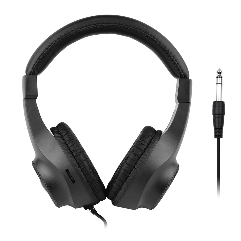 Over-Ear Wired Stereo Headphones with 50mm Drivers for Musical Instruments