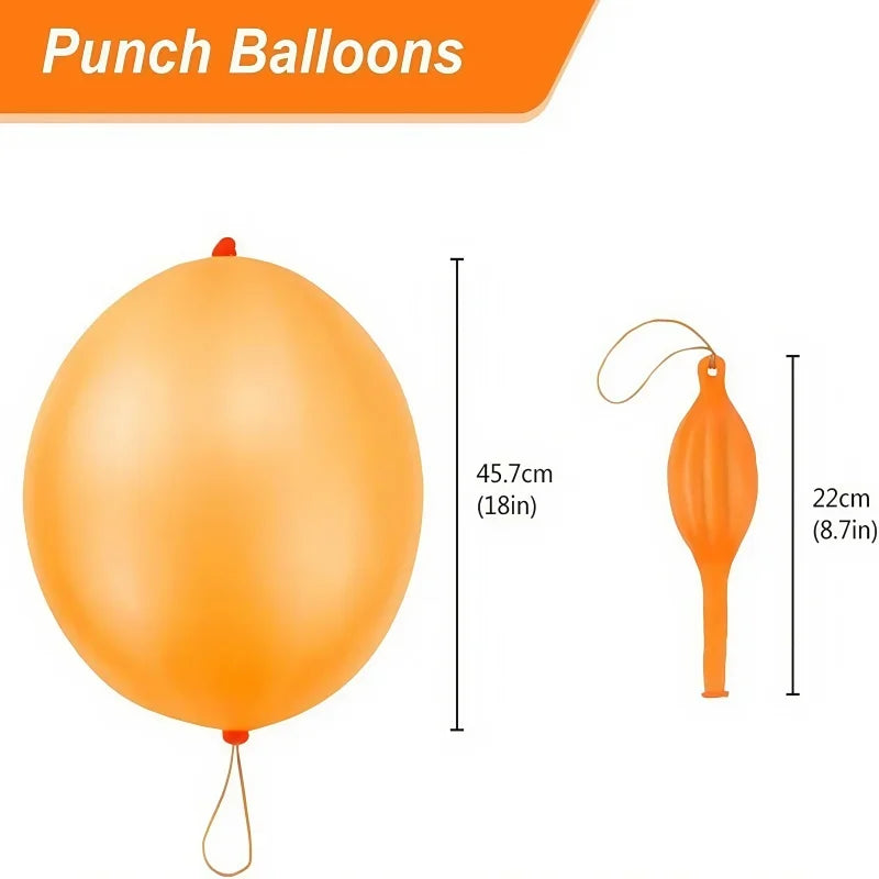 Reusable Latex Punch Balloons Set for Kids Party Games & Training - 20/50pcs