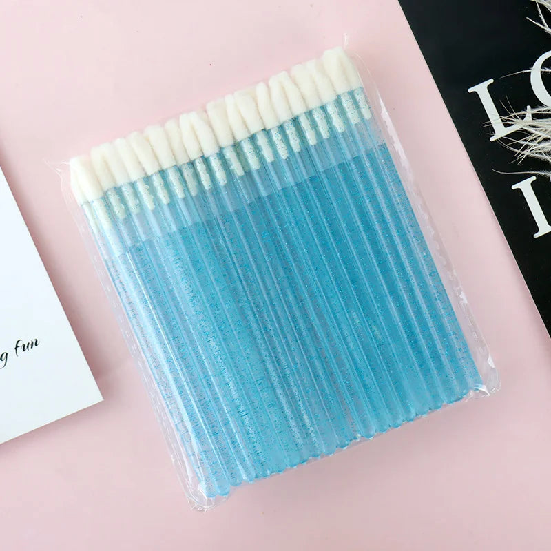 Disposable Lip Wands Applicators 500PCS - Professional Makeup Tools for Lipstick and Gloss