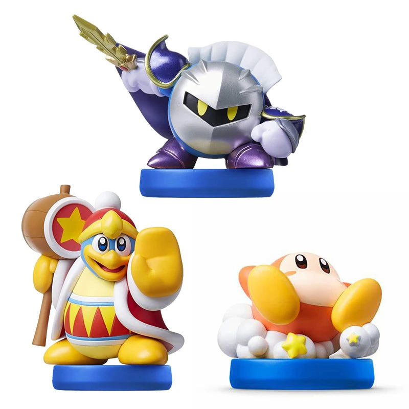 Amiibo Figure - Kirby, King Dedede & Waddle Dee Set - Region Free, Sealed