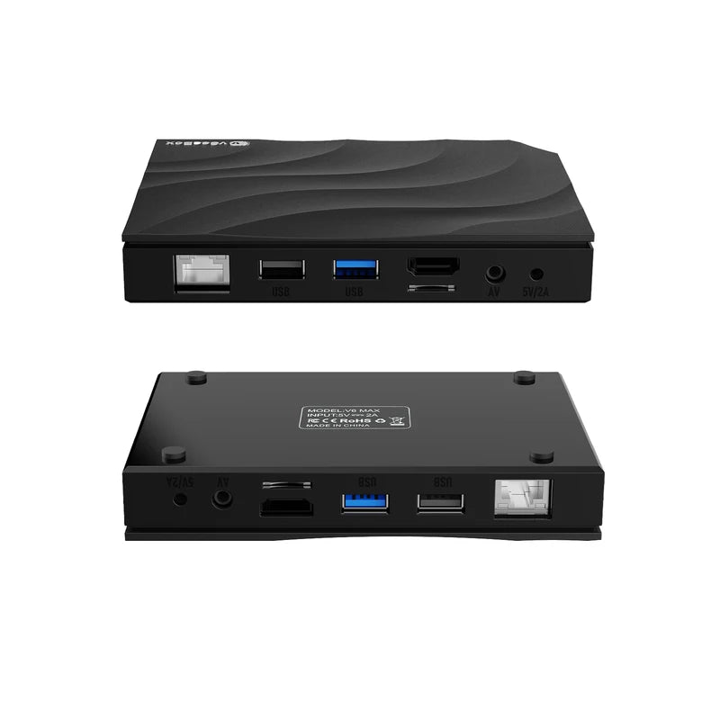 VSeeBox V6 Max 8K UHD Streaming Box with Voice Control 64GB