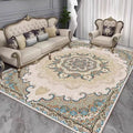 Large Persian Style Retro Carpet Door Rug Non-Slip Floor Mat for Living Room Bedroom