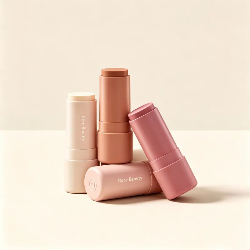 Liquid Blush and Lip Balm Set - Waterproof, 12H Wear, Shea & Hyaluronic Acid