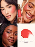Moisturizing Lip Balm Set - 4 Colors Nourishing Lip Gloss & Plumping Lipstick