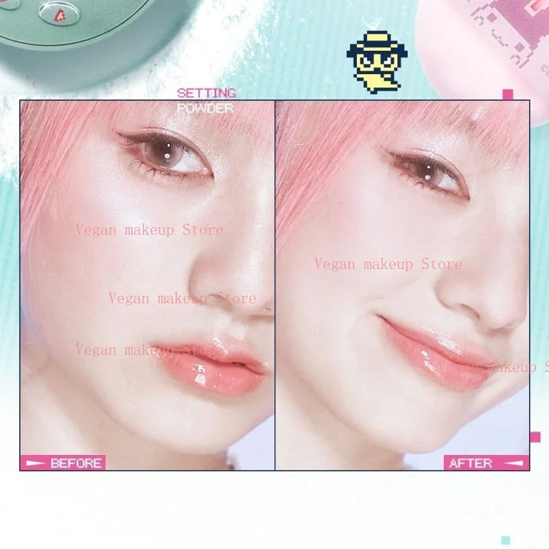 Long-Wear Loose Setting Powder - Natural Matte Finish, Oil Control, Soft-Focus Blur, 12H Hold