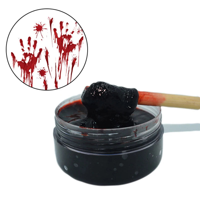 Fake Blood Gel for Halloween Makeup and Special Effects - 1Oz