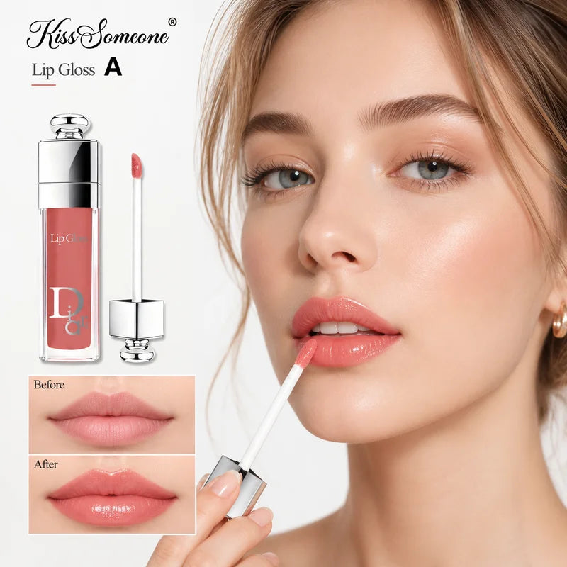 Colored Lip Oil Set with Matte & Changing Lipstick - Moisturizing, Long-Lasting, Non-Greasy