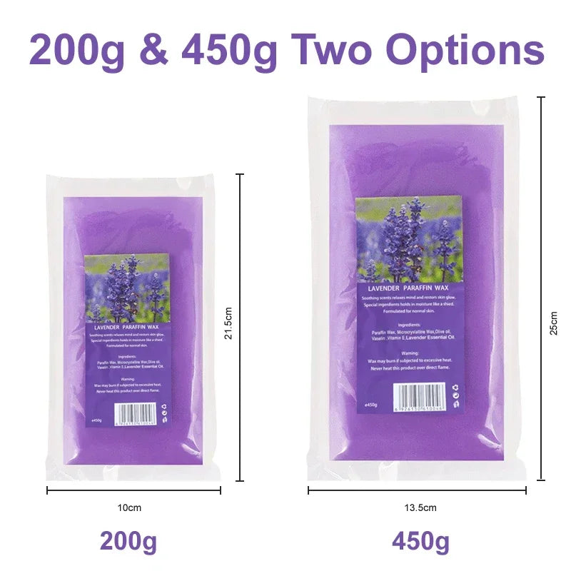 Paraffin Wax Hand Mask Set Moisturizing Softening Skin Care 200g/450g