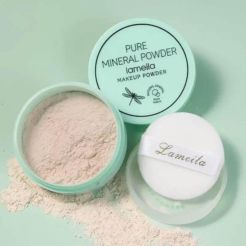 Matte Translucent Loose Face Powder - Oil-Control, Long-Lasting Makeup Setting