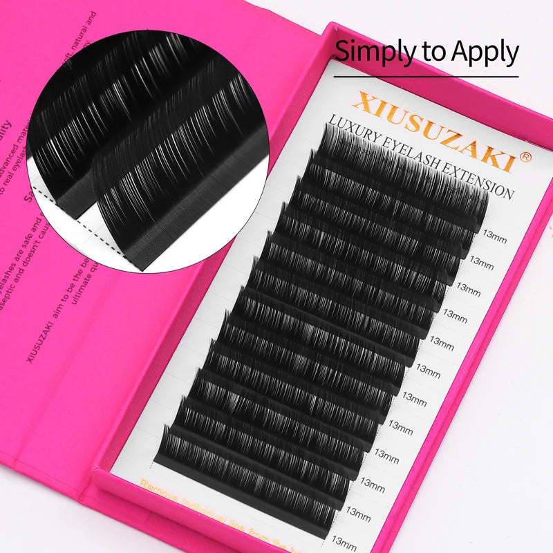 Premade Volume Eyelash Extensions 2D 3D Short Stem False Lashes for Eyelash Extension Supplies